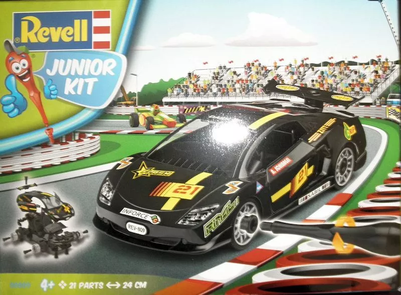 Revell - JUNIOR KIT Racing Car, black